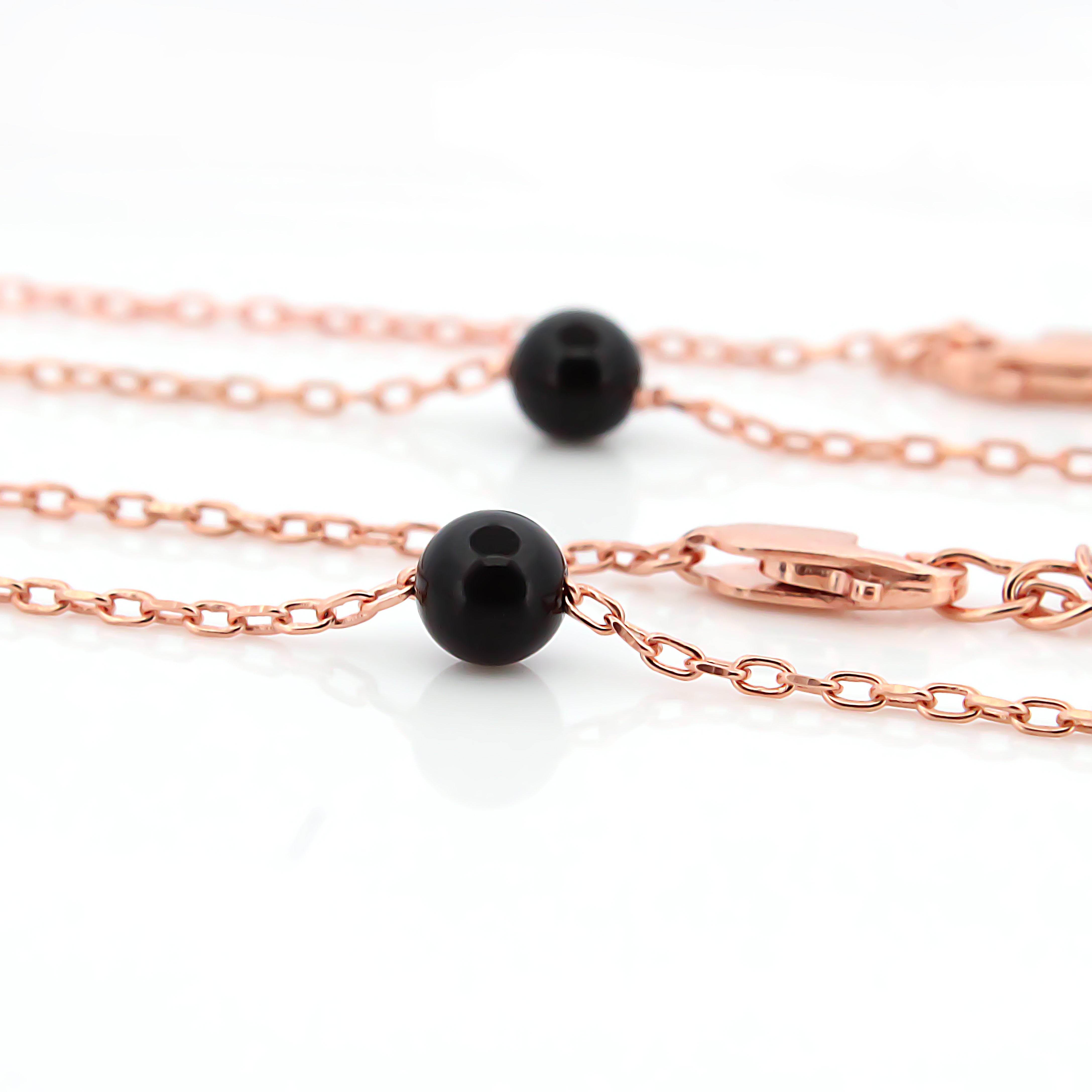 925 sterling silver rose gold plated silvr